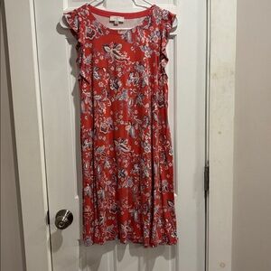 LOFT Floral Dress